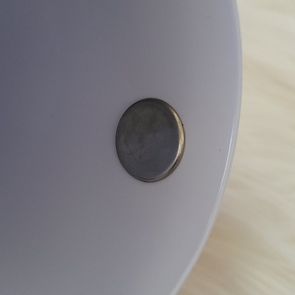 Set of 8 red tin pails with handles - Picture 5 of 10